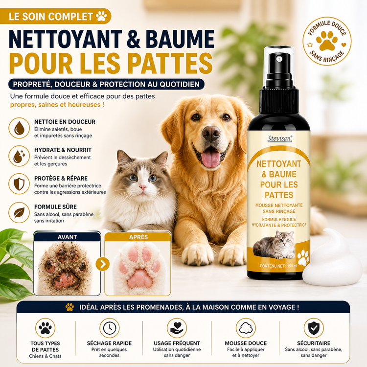 Nettoyage et hygiène pour animaux | Produits de soin et de nettoyage pour chiens et chats