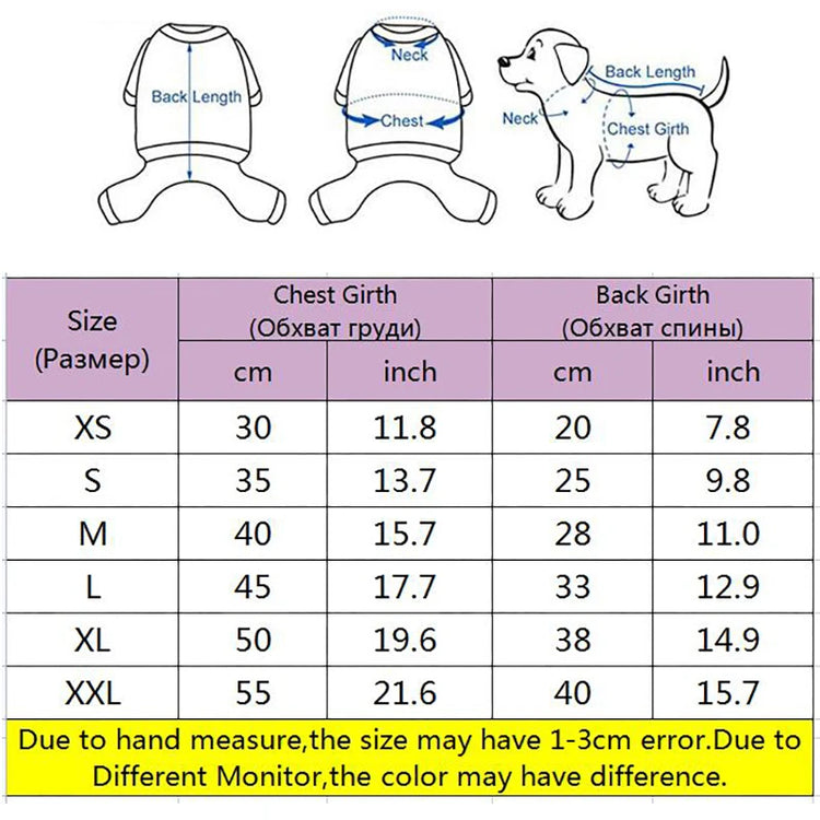 Pet Dog Clothes Winter Jacket Vest