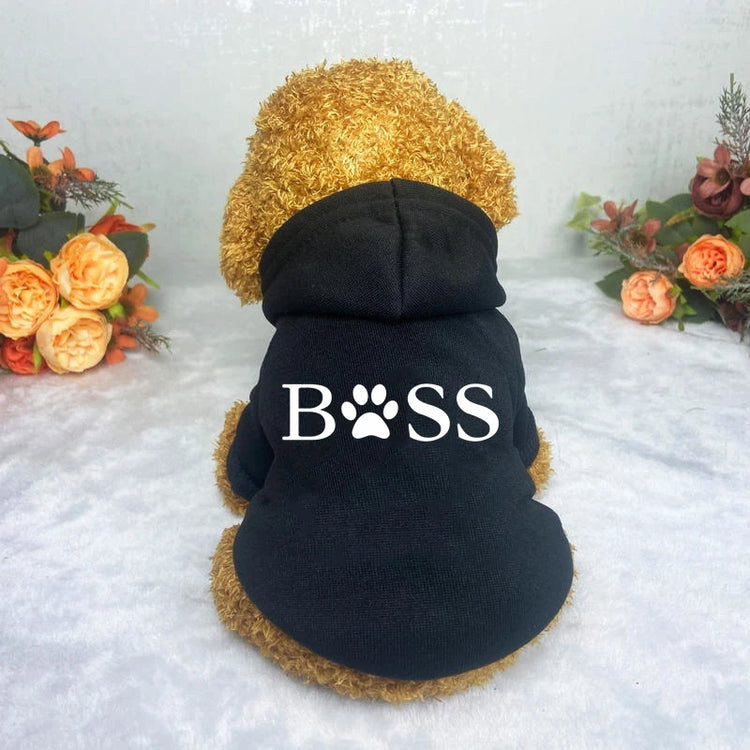 Pet Dog Clothes Warm Hoodie Coat