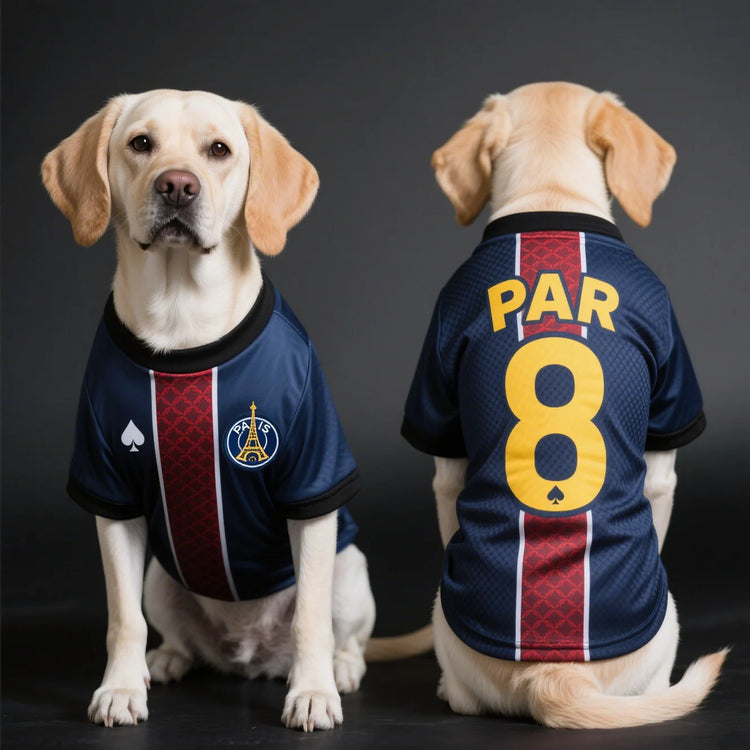 Pet Dog Clothing Summer Football Jersey