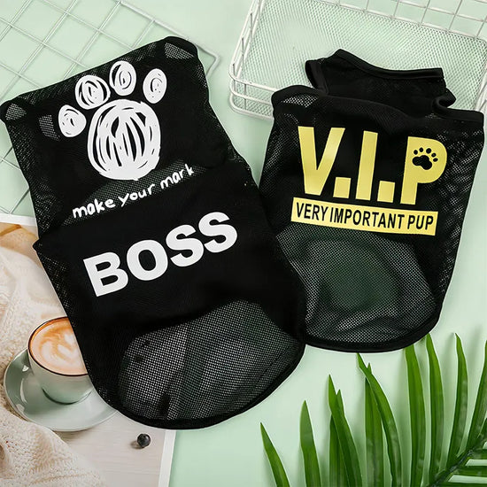 Pet Dog Clothes Summer Jersey Vest