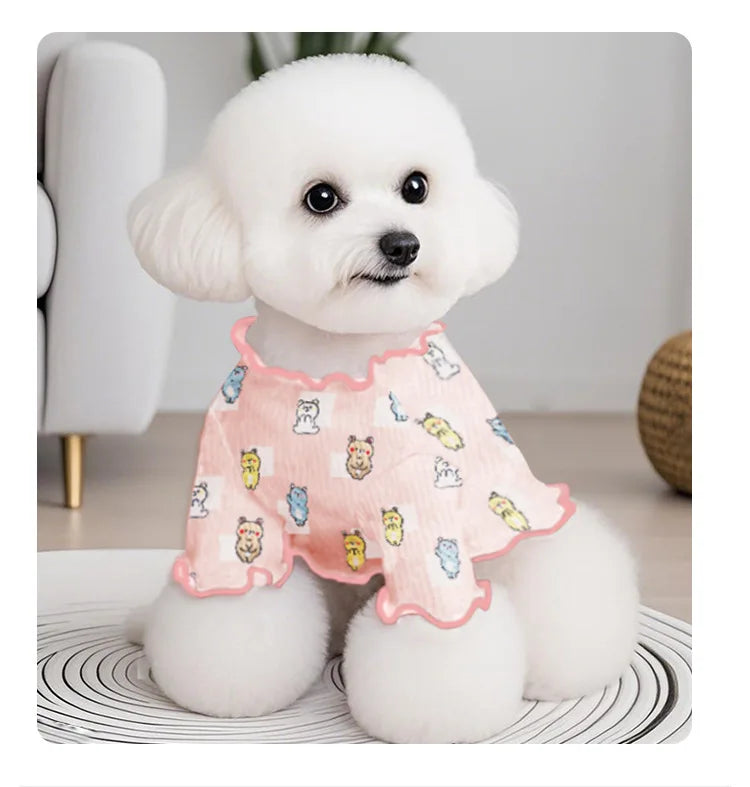 Pet Clothing Thin Breathable Dog Outfit