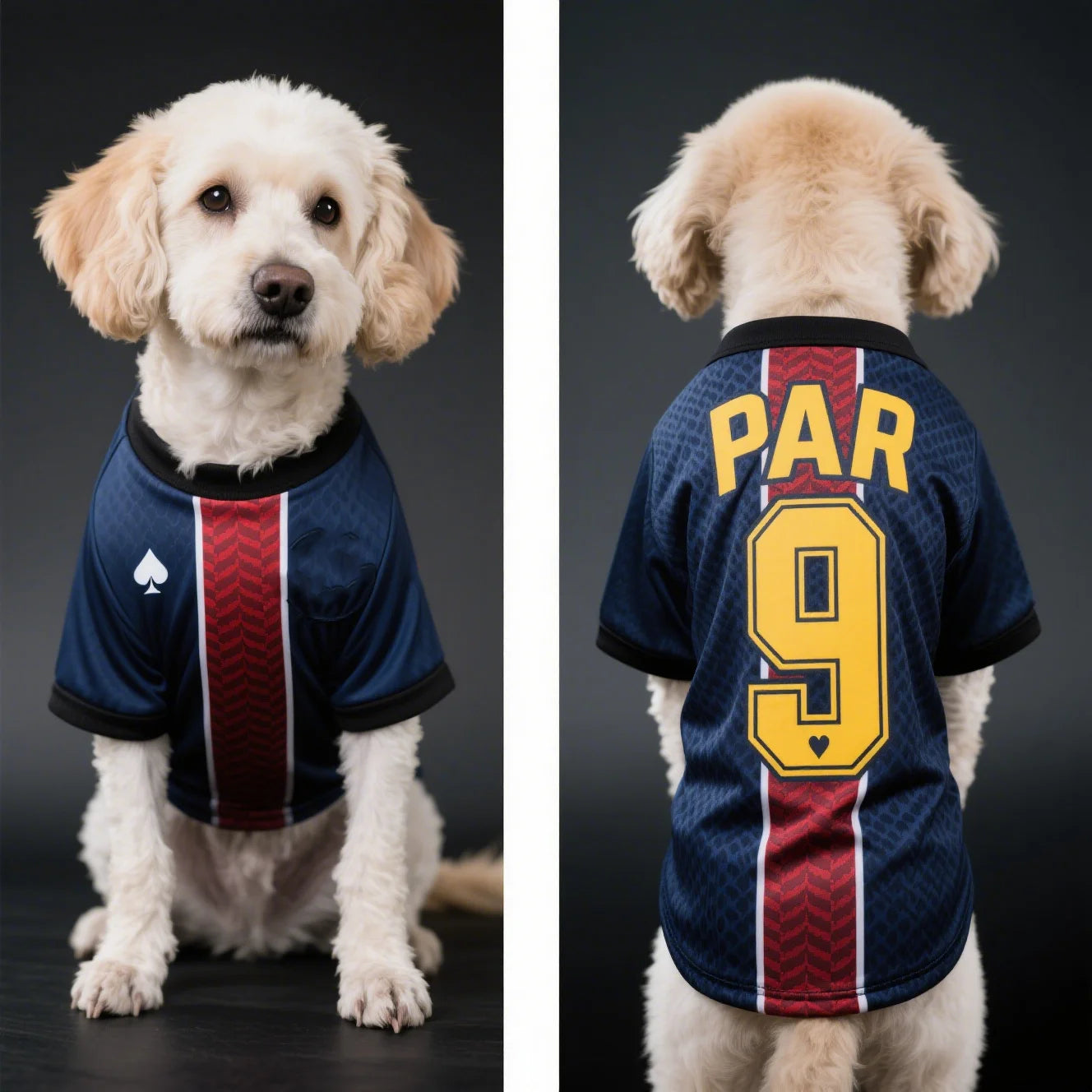 Pet Dog Clothing Summer Football Jersey