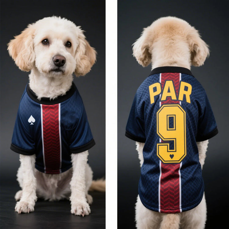 Pet Dog Clothing Summer Football Jersey