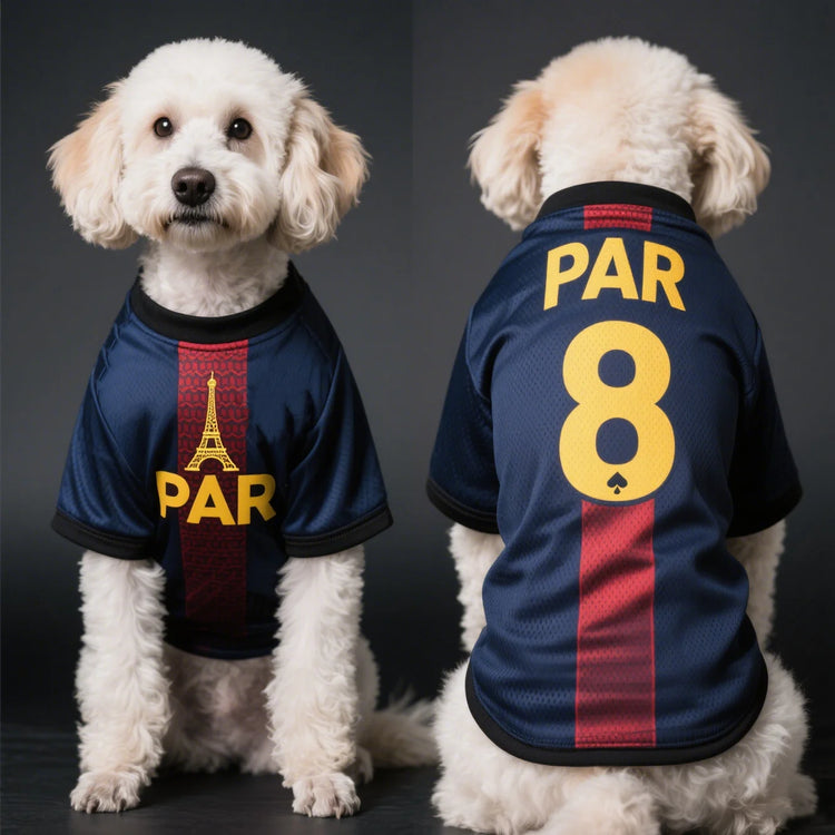Pet Dog Clothing Summer Football Jersey