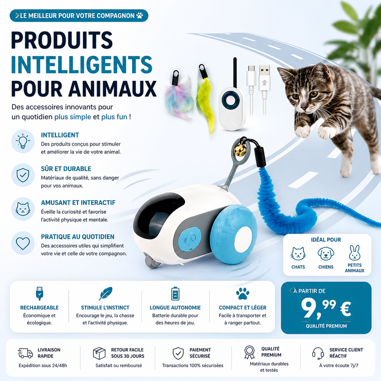 Produits intelligents pour animaux